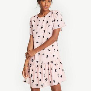 Ann Taylor Pink Floral Dress